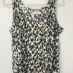 Faded Glory Cheetah Tank Top size xl